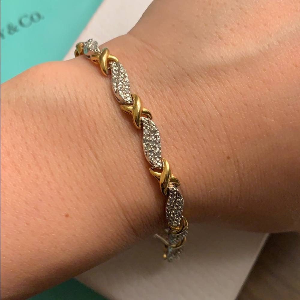 Real diamond bracelet